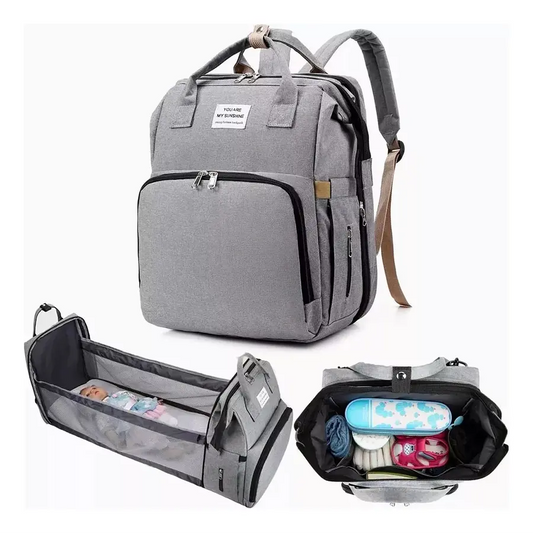 Mochila Pañales Con Mudador